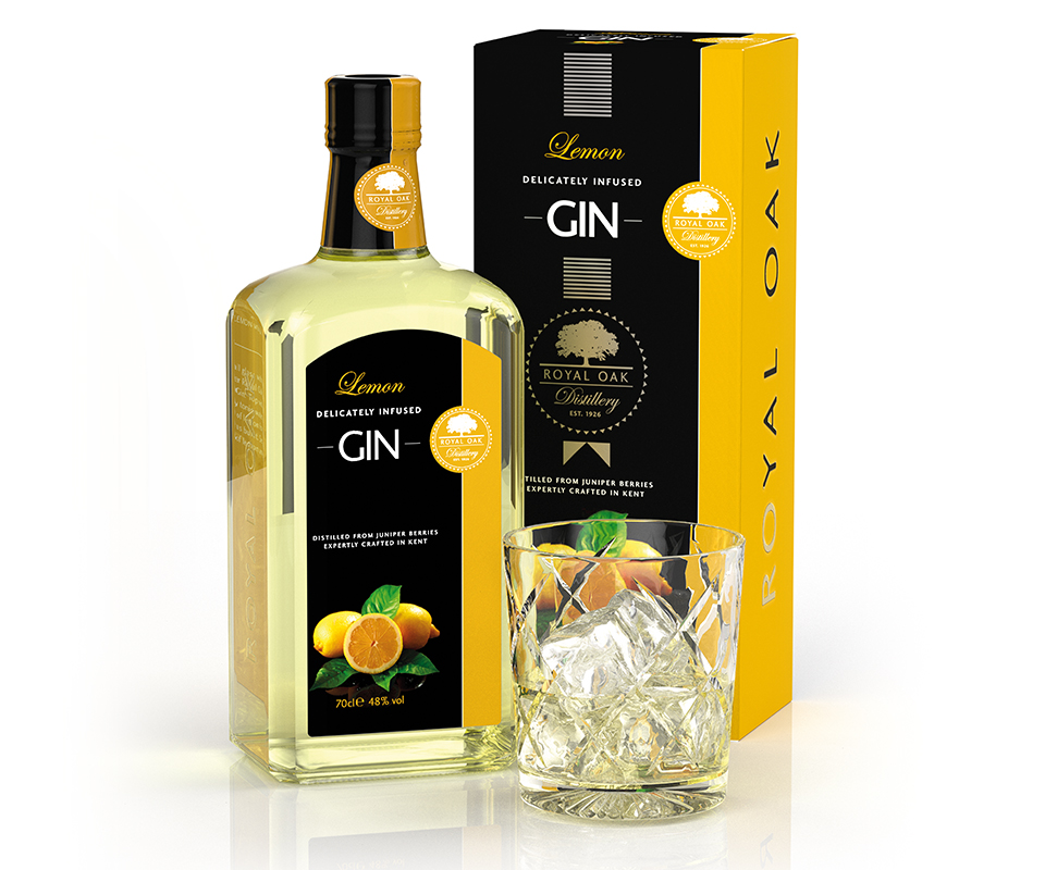 IC3D 3D Mockup Gallery - Gin Packaging